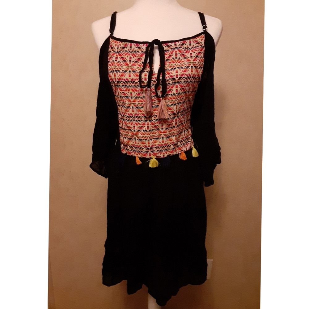 Velzera cold shoulder dress
